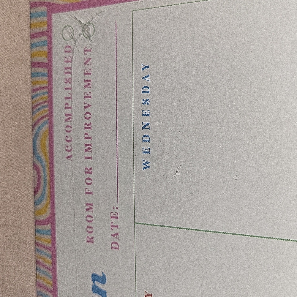 4 Packs Weekly Plan Sheets - Picture 3 of 6